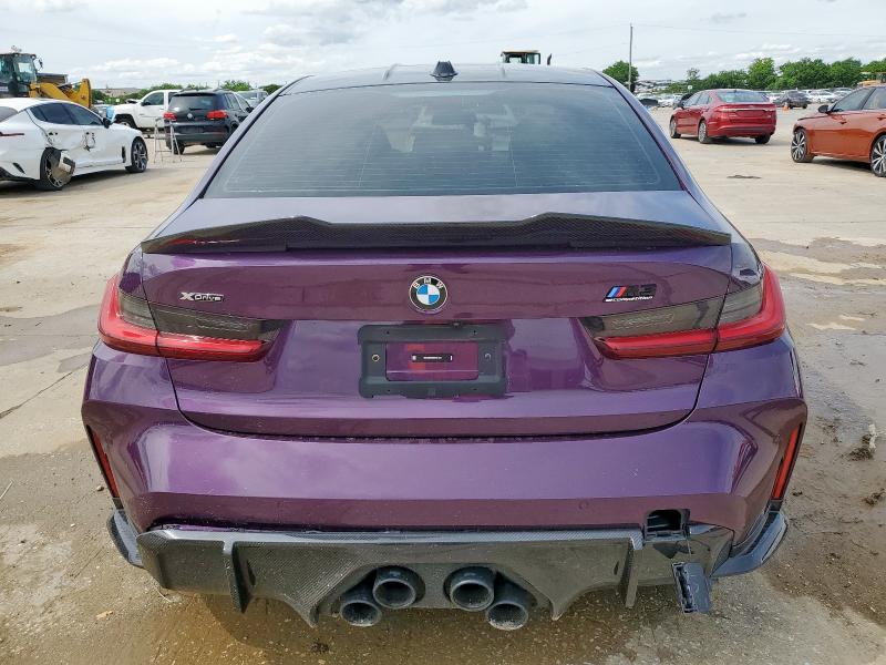 WBS43AY09RFT21427 - 2024 BMW M3 COMPETITION იასამნისფერი ფოტო 6