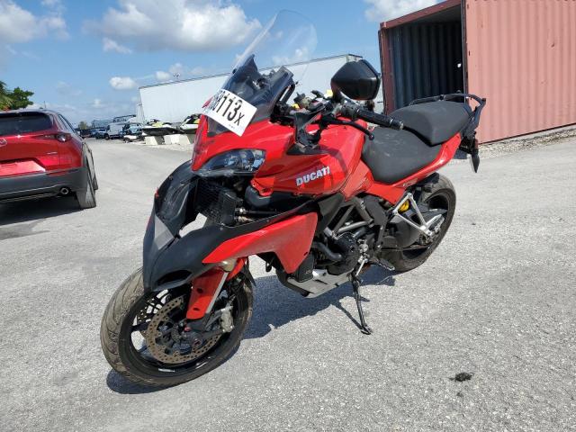 ZDM12BLWXBB008161 - 2011 DUCATI MULTISTRAD 1200 RED photo 2