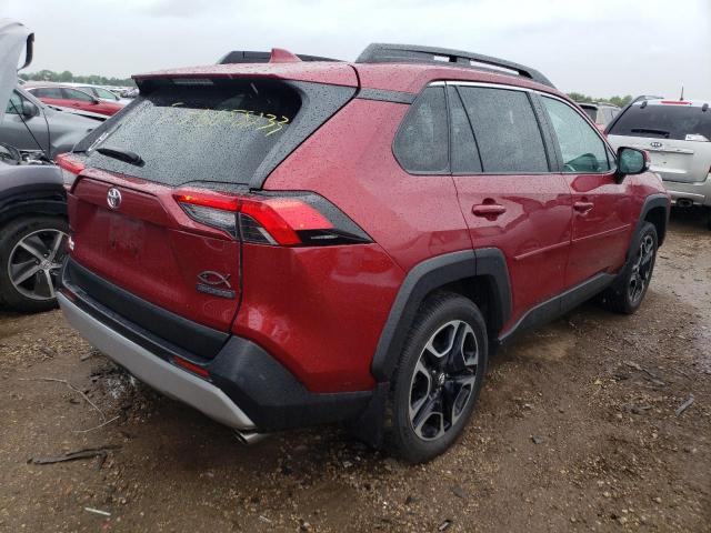 2T3J1RFV8KW022934 - 2019 TOYOTA RAV4 ADVENTURE RED photo 3