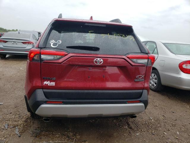 2T3J1RFV8KW022934 - 2019 TOYOTA RAV4 ADVENTURE RED photo 6