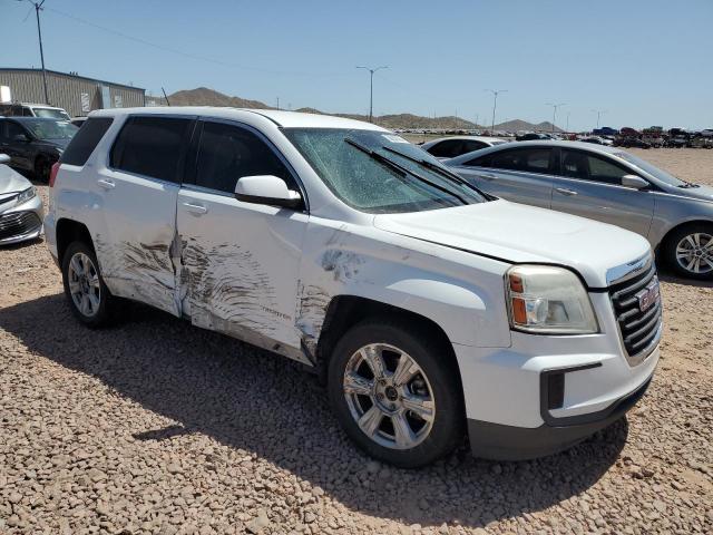 2GKALMEK7H6109687 - 2017 GMC TERRAIN SLE WHITE photo 4