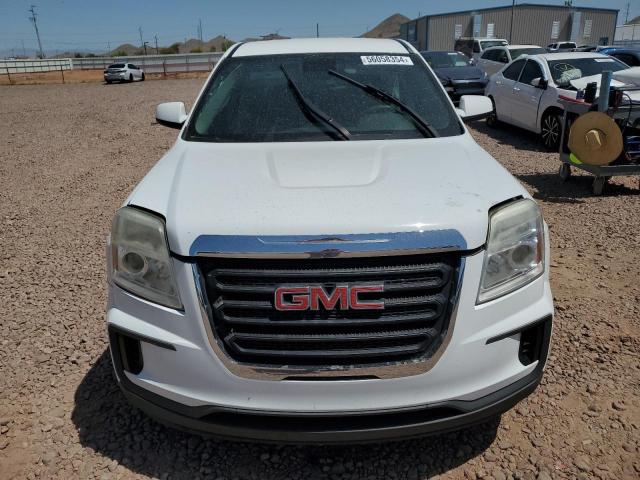 2GKALMEK7H6109687 - 2017 GMC TERRAIN SLE WHITE photo 5