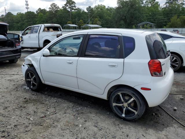 KL1TD666X6B636073 - 2006 CHEVROLET AVEO BASE WHITE photo 2