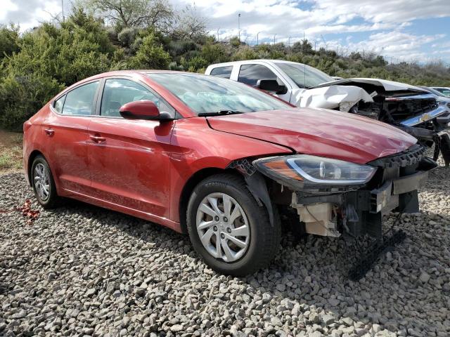 5NPD74LF7HH205592 - 2017 HYUNDAI ELANTRA SE RED photo 4