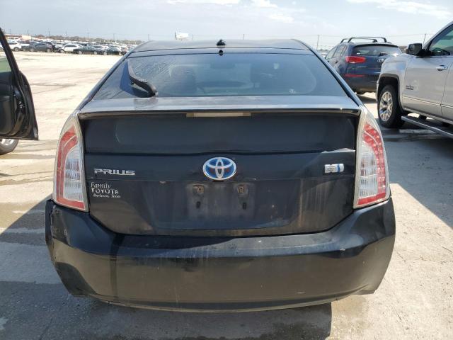 JTDKN3DU8E0360603 - 2014 TOYOTA PRIUS BLACK photo 6