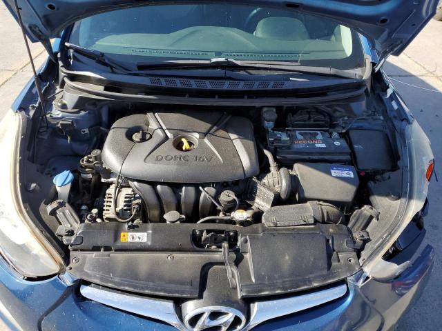 KMHDH4AE9GU569665 - 2016 HYUNDAI ELANTRA SE BLUE photo 11