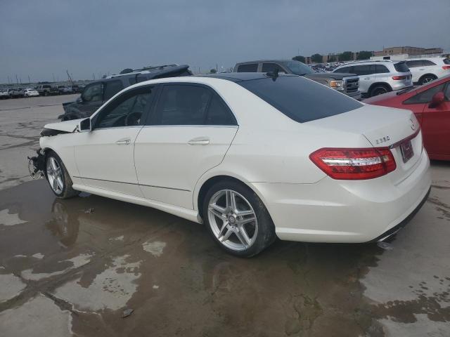 WDDHF5KB6DA683129 - 2013 MERCEDES-BENZ E 350 WHITE photo 2