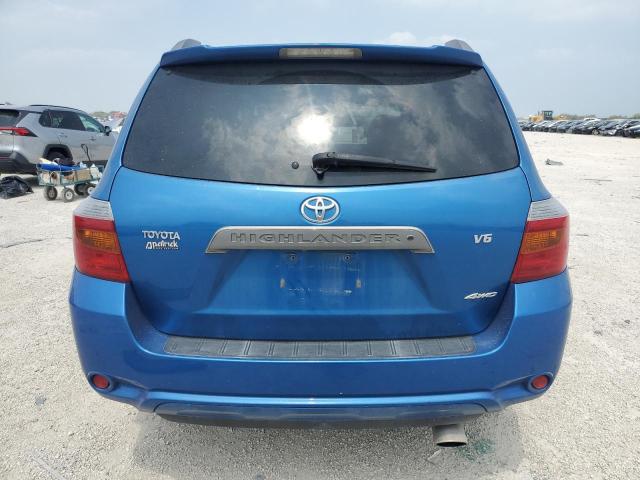 JTEES43A882021153 - 2008 TOYOTA HIGHLANDER SPORT BLUE photo 6