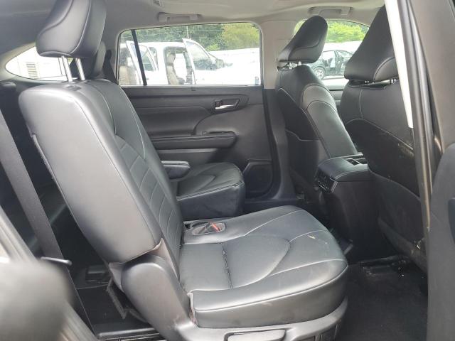 5TDHZRAH2MS074850 - 2021 TOYOTA HIGHLANDER XLE GRAY photo 10