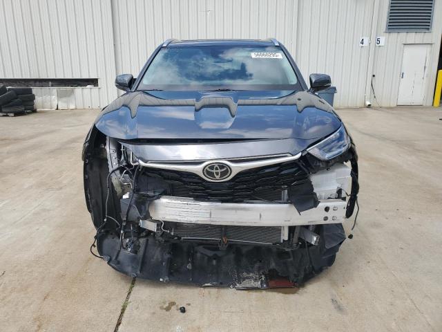 5TDHZRAH2MS074850 - 2021 TOYOTA HIGHLANDER XLE GRAY photo 5