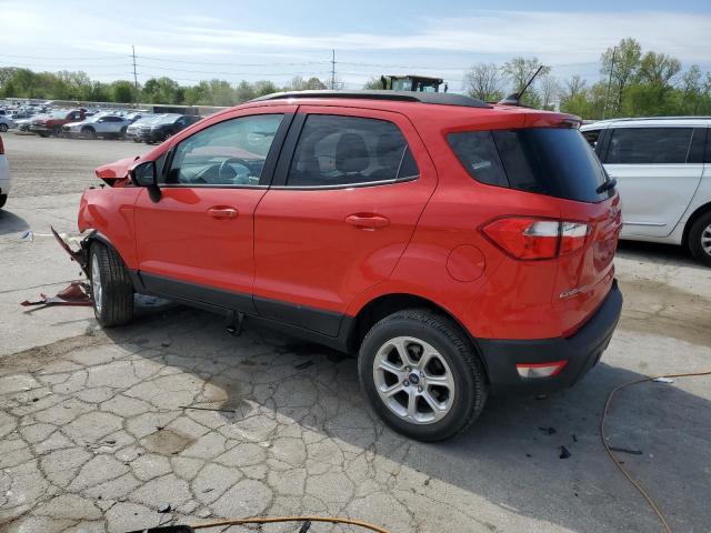 MAJ6S3GL2LC336649 - 2020 FORD ECOSPORT SE 红色 照片 2