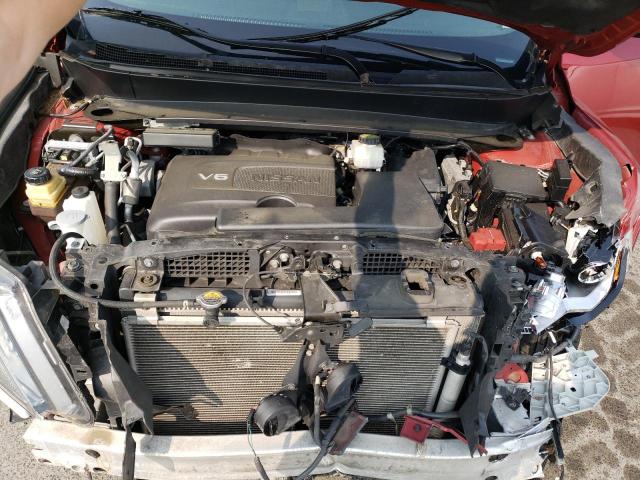 5N1DR2MM3HC635140 - 2017 NISSAN PATHFINDER S RED photo 12