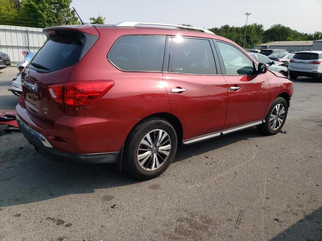 5N1DR2MM3HC635140 - 2017 NISSAN PATHFINDER S RED photo 3
