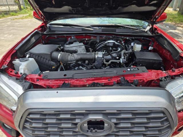 3TMAZ5CN6NM184024 - 2022 TOYOTA TACOMA DOUBLE CAB RED photo 7