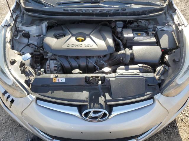 5NPDH4AE8GH698656 - 2016 HYUNDAI ELANTRA SE GRAY photo 11