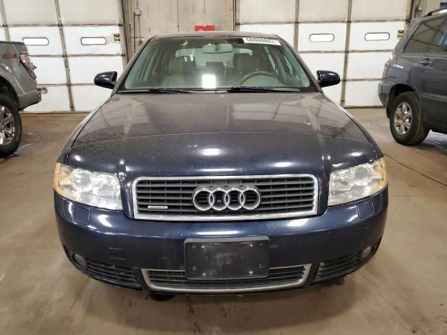 WAULC68E05A125649 - 2005 AUDI A4 1.8T QUATTRO BLUE photo 5