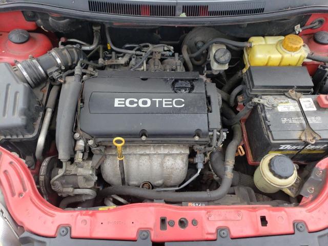 KL1TD5DE2AB049895 - 2010 CHEVROLET AVEO LS 红色 照片 11