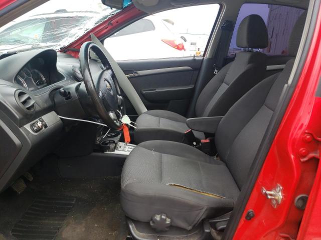 KL1TD5DE2AB049895 - 2010 CHEVROLET AVEO LS 红色 照片 7