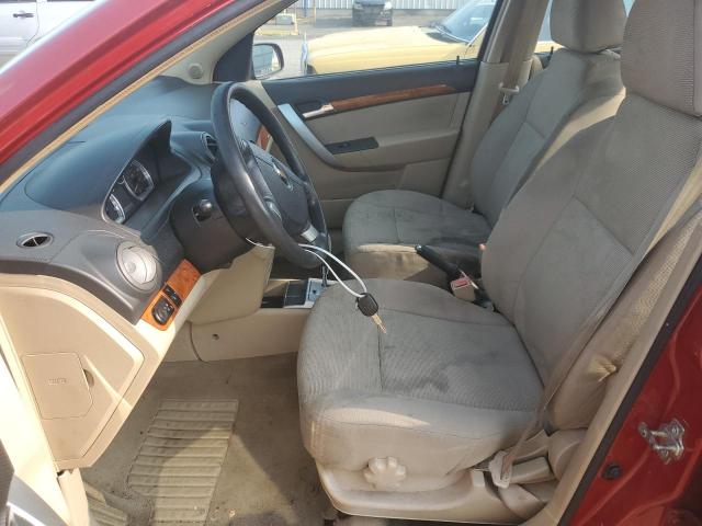 KL1TD5DE4BB137476 - 2011 CHEVROLET AVEO LS 红色 照片 7