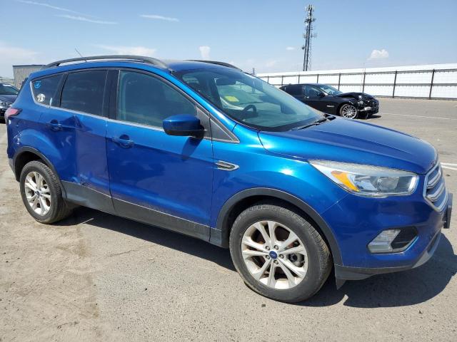 1FMCU9GD8JUB29222 - 2018 FORD ESCAPE SE BLUE photo 4