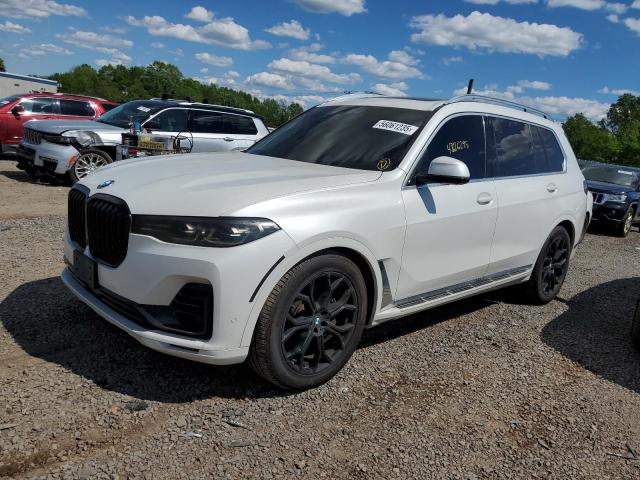 5UXCX4C58KLS35897 - 2019 BMW X7 XDRIVE50I WHITE photo 1