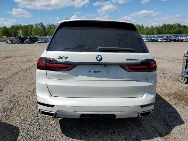 5UXCX4C58KLS35897 - 2019 BMW X7 XDRIVE50I WHITE photo 6