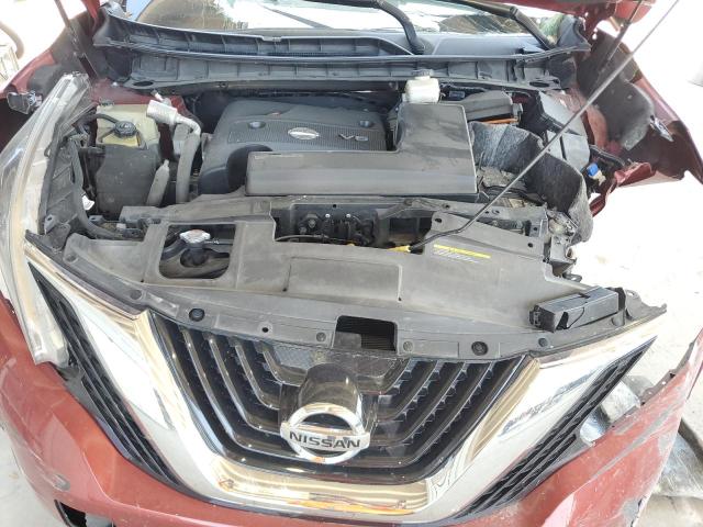 5N1AZ2MG0JN195840 - 2018 NISSAN MURANO S BURGUNDY photo 12