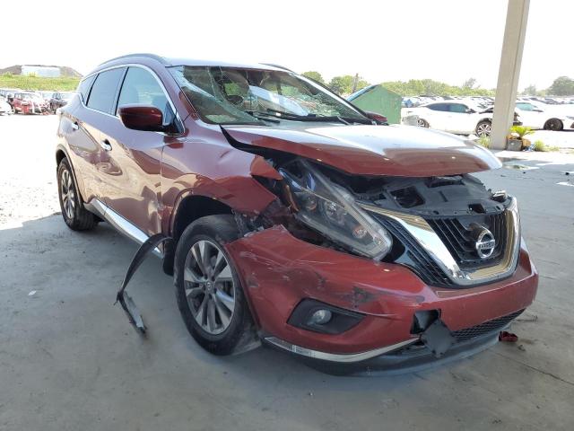 5N1AZ2MG0JN195840 - 2018 NISSAN MURANO S BURGUNDY photo 4