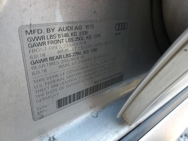 WA1UFAFL5EA062982 - 2014 AUDI A4 ALLROAD PREMIUM PLUS SILVER photo 13