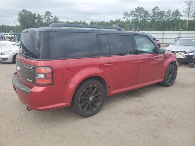 2FMHK6DT8BBD19356 - 2011 FORD FLEX LIMITED RED photo 3