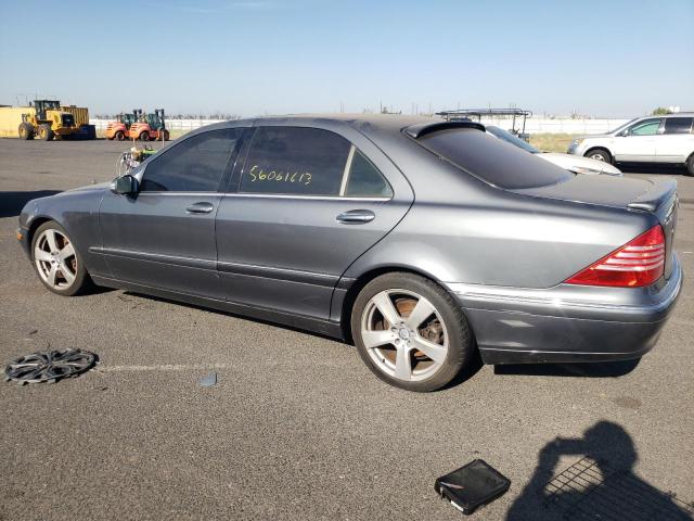 WDBNG83J66A483709 - 2006 MERCEDES-BENZ S-CLASS 430 4MATIC GRAY photo 2