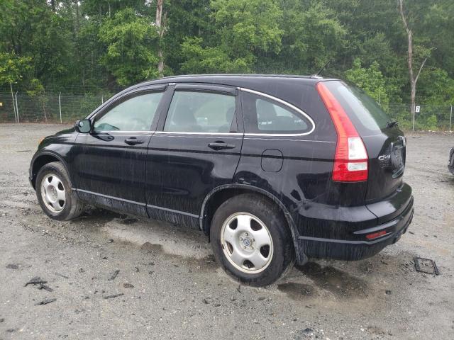 5J6RE3H35BL027845 - 2011 HONDA CR-V LX BLACK photo 2