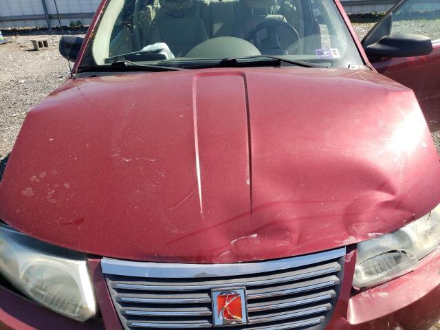 1G8AJ52F25Z171605 - 2005 SATURN ION LEVEL 2 RED photo 11