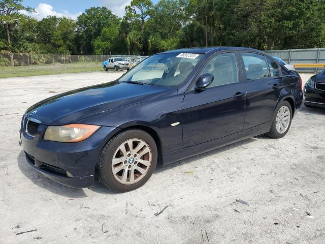 WBAVC53537FZ77350 - 2007 BMW 328 I SULEV BLUE photo 1