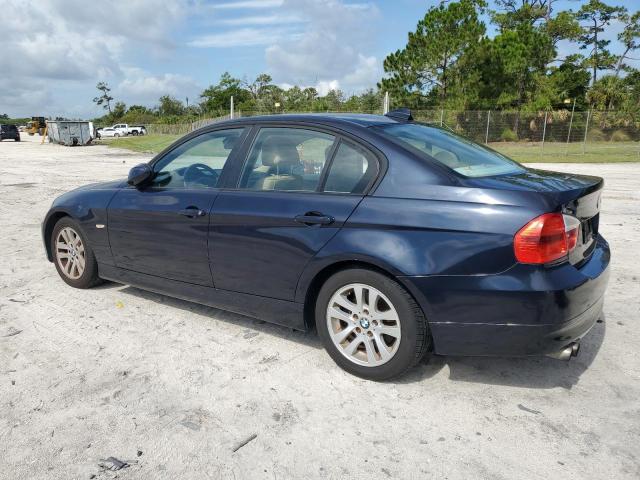 WBAVC53537FZ77350 - 2007 BMW 328 I SULEV BLUE photo 2