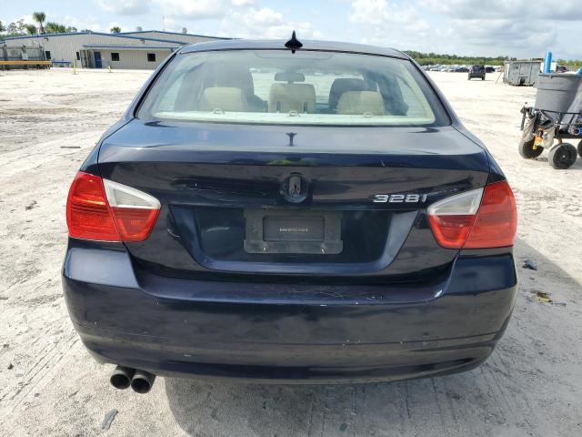 WBAVC53537FZ77350 - 2007 BMW 328 I SULEV BLUE photo 6