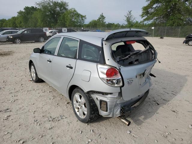 2T1KR32E67C683945 - 2007 TOYOTA COROLLA MA XR SILVER photo 2