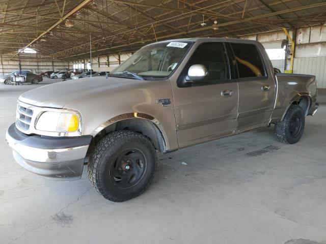 1FTRW07L73KD58873 - 2003 FORD F150 SUPERCREW BEIGE photo 1