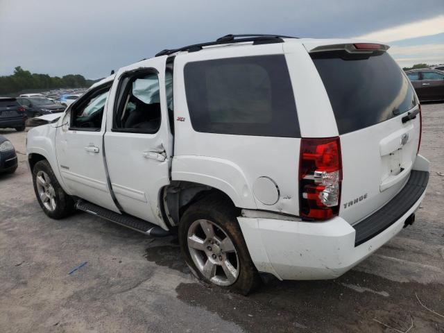 1GNSKBE08BR262216 - 2011 CHEVROLET TAHOE K1500 LT WHITE photo 2