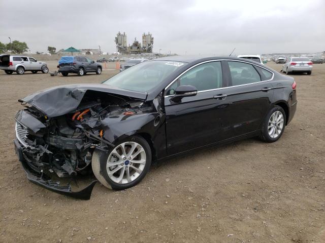 3FA6P0SU4KR251747 - 2019 FORD FUSION TITANIUM BLACK photo 1