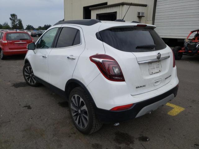 KL4CJCSB9JB562683 - 2018 BUICK ENCORE ESSENCE WHITE photo 3