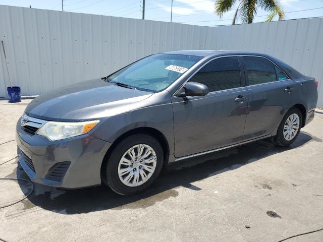 4T4BF1FK7DR281235 - 2013 TOYOTA CAMRY L GRAY photo 1