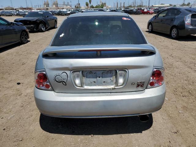 3N1AB51DX2L713039 - 2002 NISSAN SENTRA SE-R SPEC V SILVER photo 6