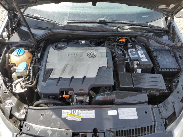 WVWDM7AJ9CW336009 - 2012 VOLKSWAGEN GOLF Մոխրագույն լուսանկար 11