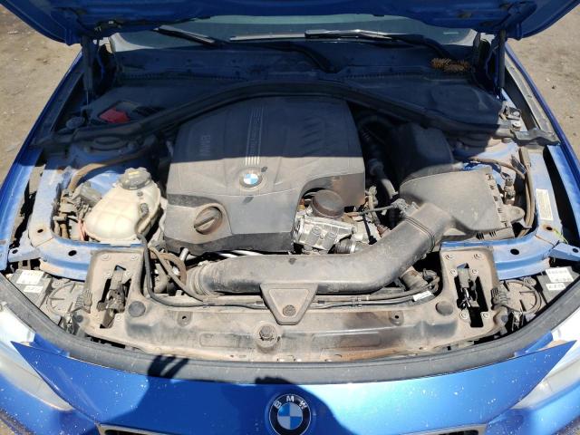 WBA3R5C58EK187956 - 2014 BMW 435 XI BLUE photo 11