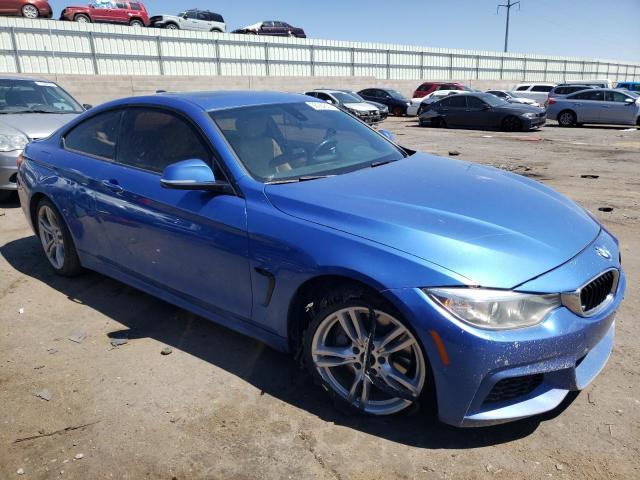 WBA3R5C58EK187956 - 2014 BMW 435 XI BLUE photo 4