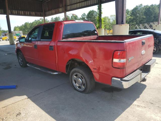 1FTRW12W17FA69607 - 2007 FORD F150 SUPERCREW RED photo 2