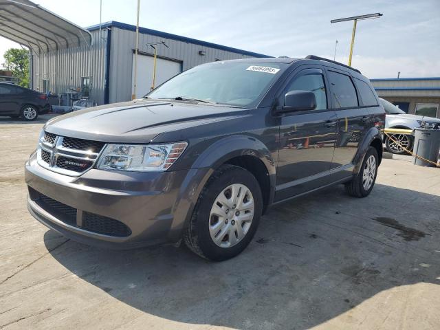 3C4PDCAB1GT121458 - 2016 DODGE JOURNEY SE GRAY photo 1