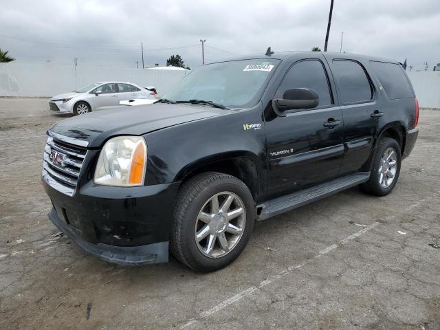 1GKFC13518R171902 - 2008 GMC YUKON HYBRID BLACK photo 1