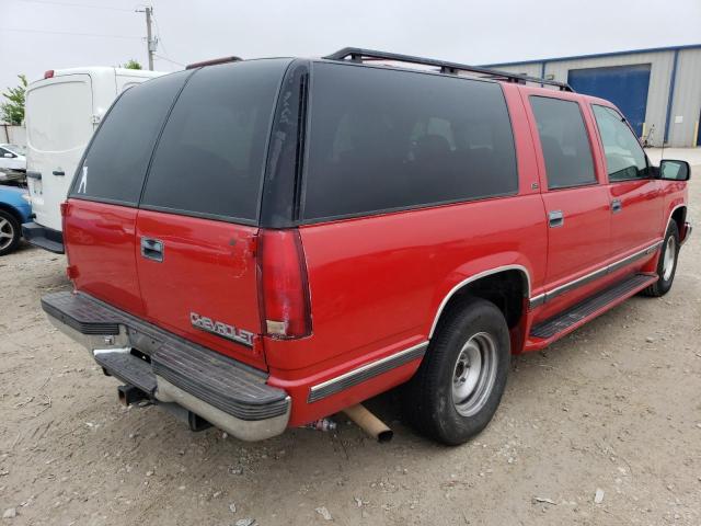 1GNEC16R6XJ391451 - 1999 CHEVROLET SUBURBAN C1500 RED photo 3